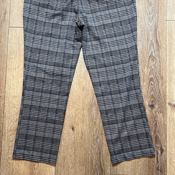 NWT Michael Stars Plaid Smart Pant Size M - Picture 8 of 10